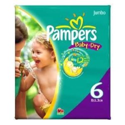 Pampers Baby Dry Size 3 UnitedStates